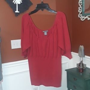 Chelsea & Theodore Red Top